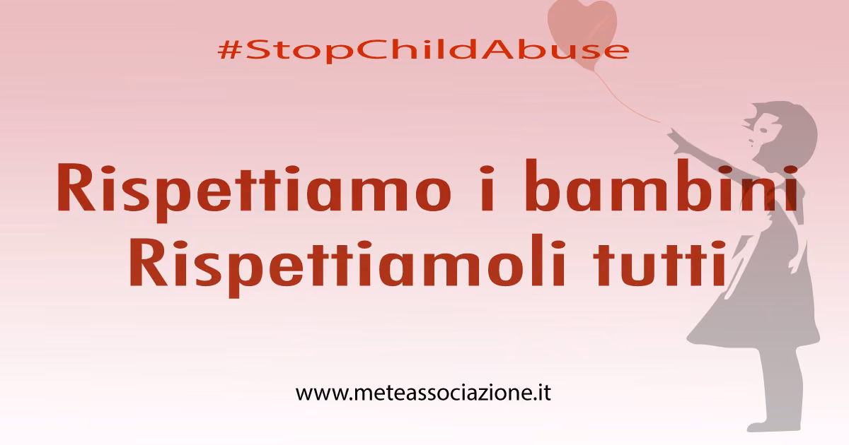 METE/OIDUR: «Stop Sexual Tourism. Rispettiamo i Bambini, Rispettiamoli Tutti»