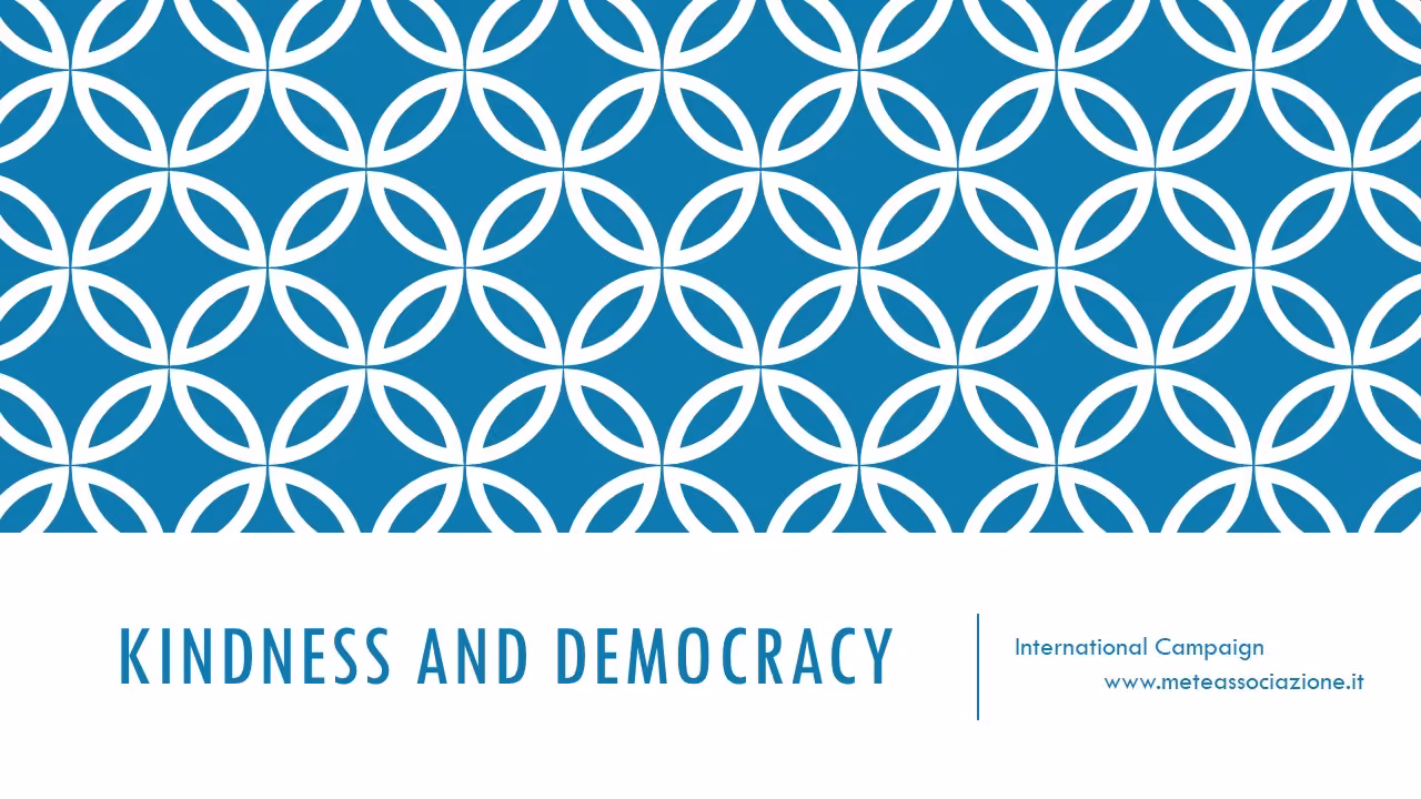 «Kindness and Democracy»: International Campaign