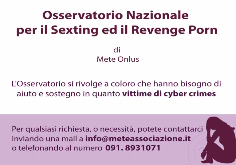 Osservatorio Nazionale Sexting, Revenge Porn e Crimini Digitali